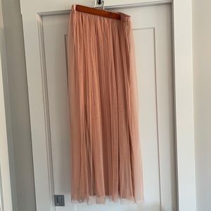 Gorgeous ballerina pink tulle skirt.